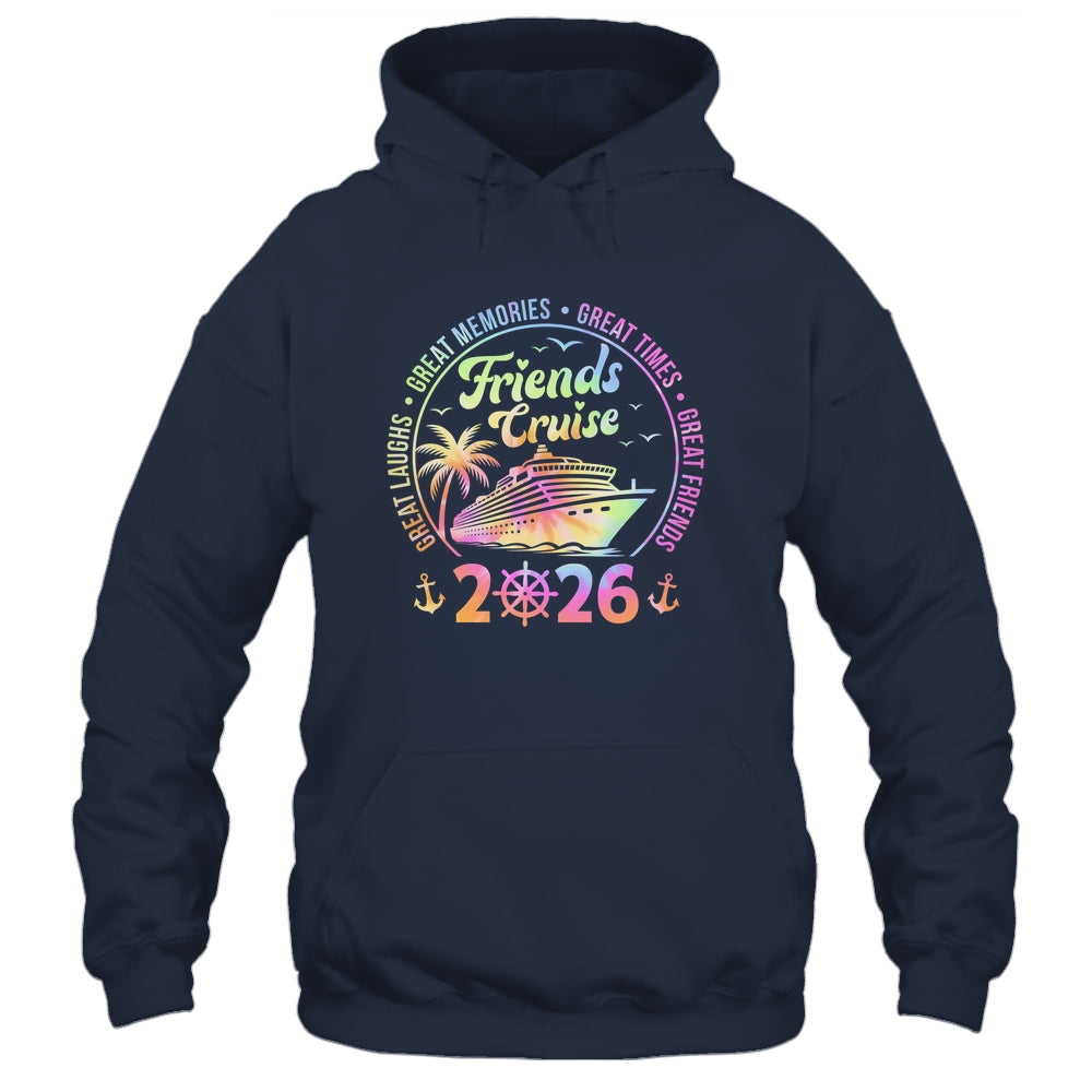 Friends Cruise 2026 Vacation Trip Cruising Friends Matching Shirt & Tank Top | teecentury