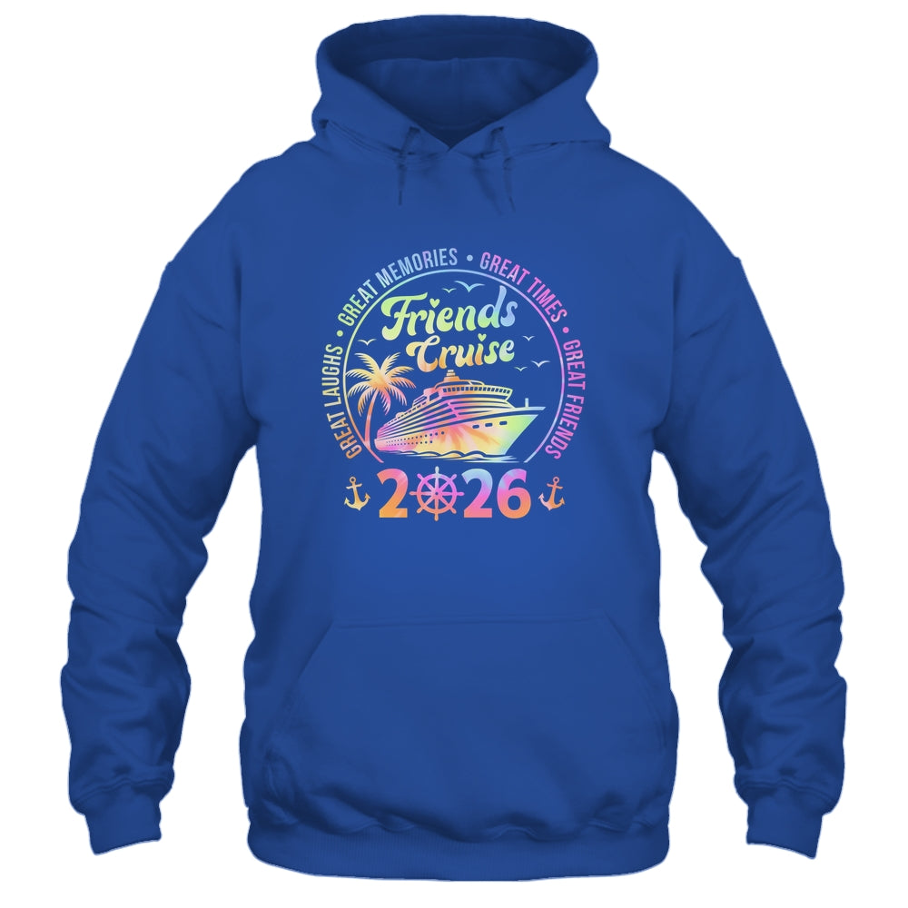 Friends Cruise 2026 Vacation Trip Cruising Friends Matching Shirt & Tank Top | teecentury