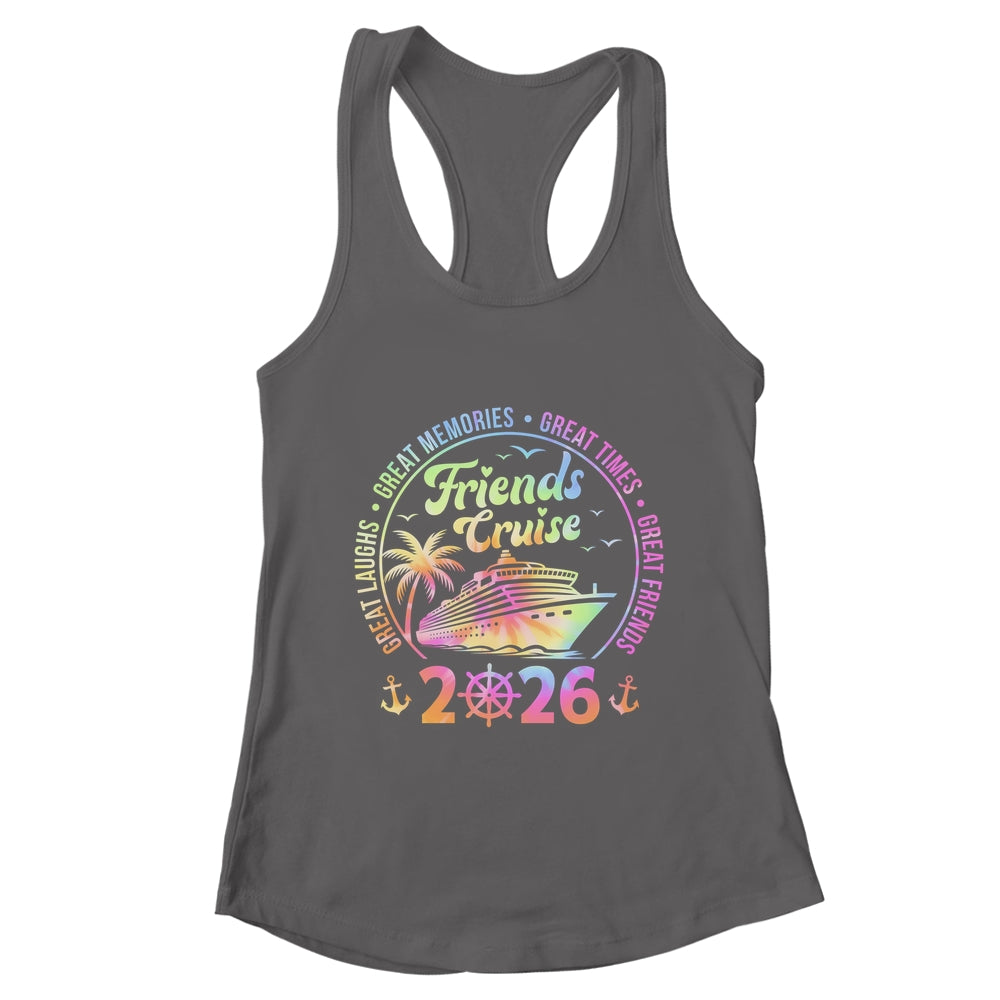 Friends Cruise 2026 Vacation Trip Cruising Friends Matching Shirt & Tank Top | teecentury