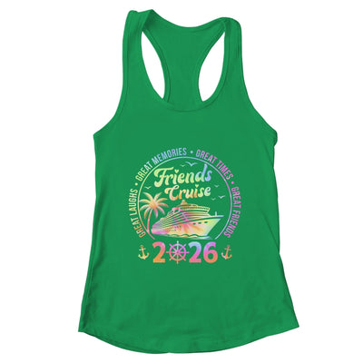 Friends Cruise 2026 Vacation Trip Cruising Friends Matching Shirt & Tank Top | teecentury