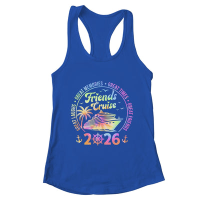 Friends Cruise 2026 Vacation Trip Cruising Friends Matching Shirt & Tank Top | teecentury