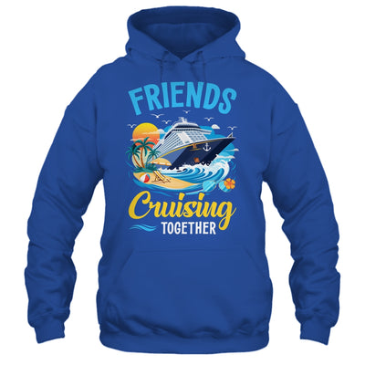 Friends Cruise Vacation Trip Friends Cruising Together 2025 Shirt & Tank Top | teecentury