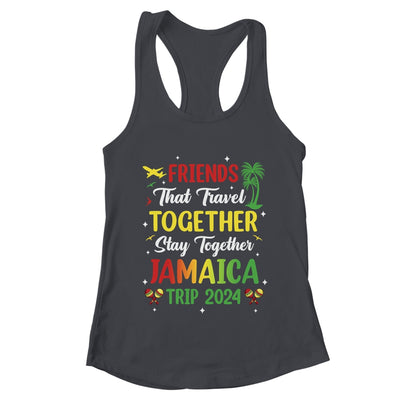 Friends That Travel Together Jamaica 2024 Girls Trip Group Shirt & Tank Top | teecentury