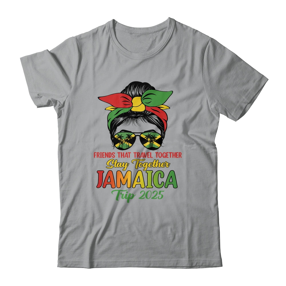 Friends That Travel Together Jamaica Girls Trip 2025 Group Shirt & Tank Top | teecentury
