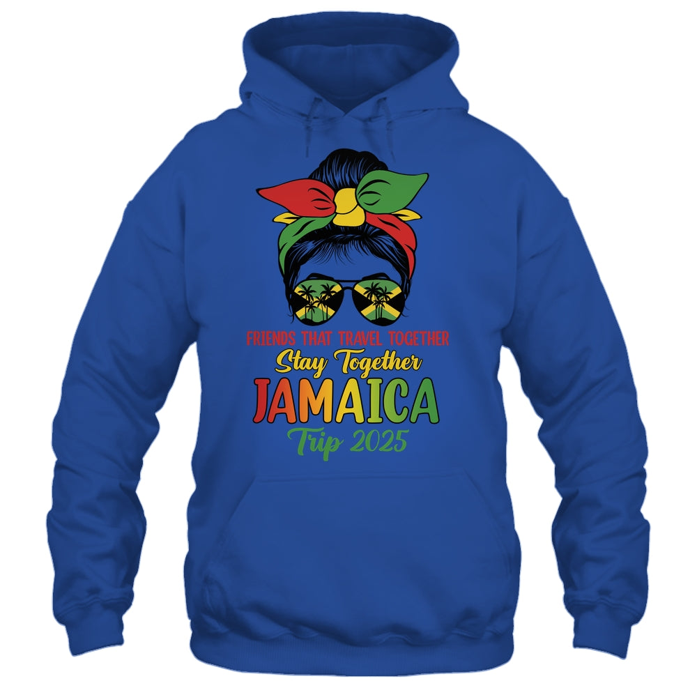 Friends That Travel Together Jamaica Girls Trip 2025 Group Shirt & Tank Top | teecentury