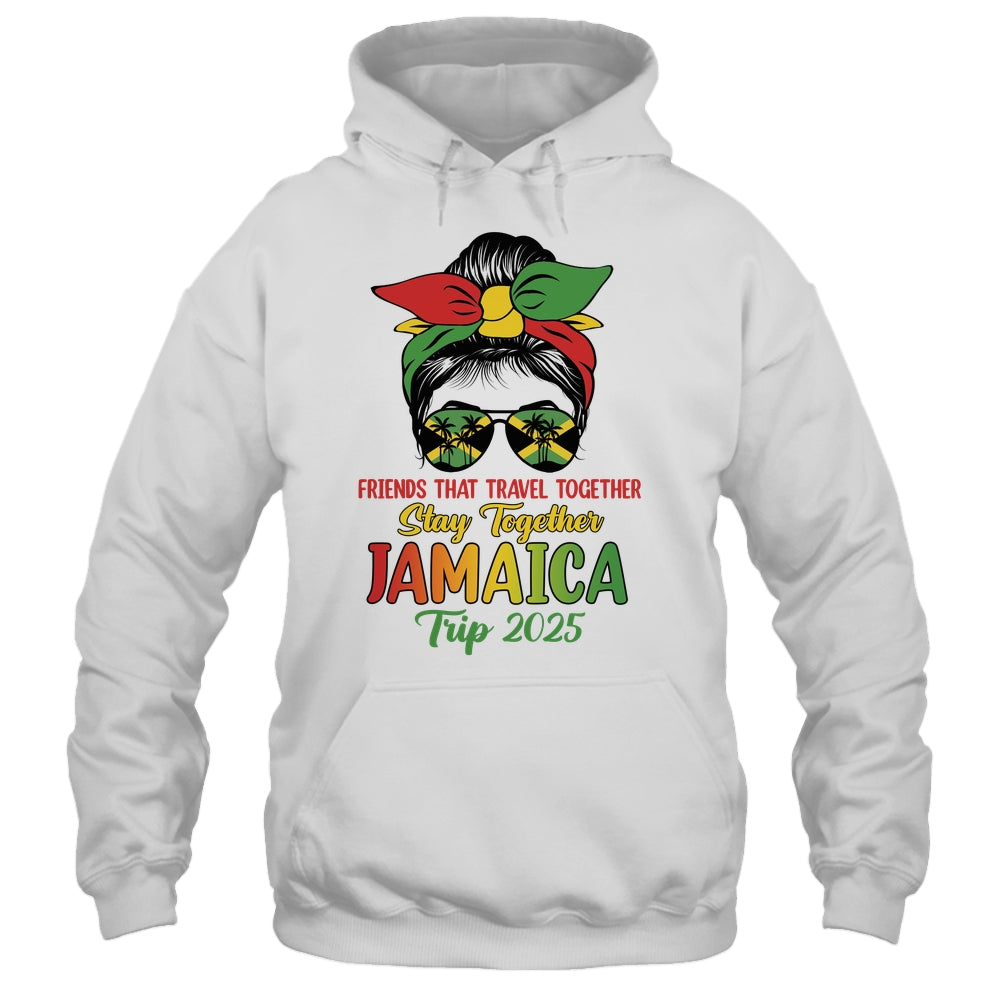 Friends That Travel Together Jamaica Girls Trip 2025 Group Shirt & Tank Top | teecentury