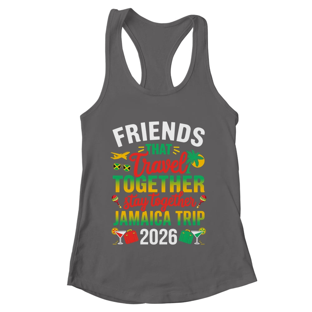Friends That Travel Together Jamaica Trip 2026 Sister Girls Shirt & Tank Top | teecentury