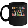 Friends Twinning With My Bestie Spirit Week Girls Groovy Mug | teecentury