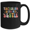 Friends Twinning With My Bestie Spirit Week Girls Groovy Mug | teecentury