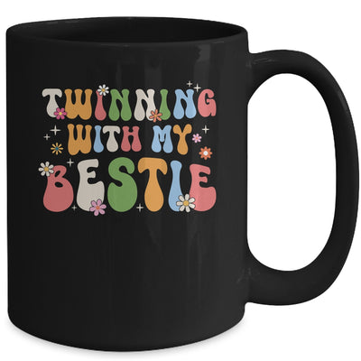 Friends Twinning With My Bestie Spirit Week Girls Groovy Mug | teecentury