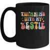 Friends Twinning With My Bestie Spirit Week Girls Groovy Mug | teecentury