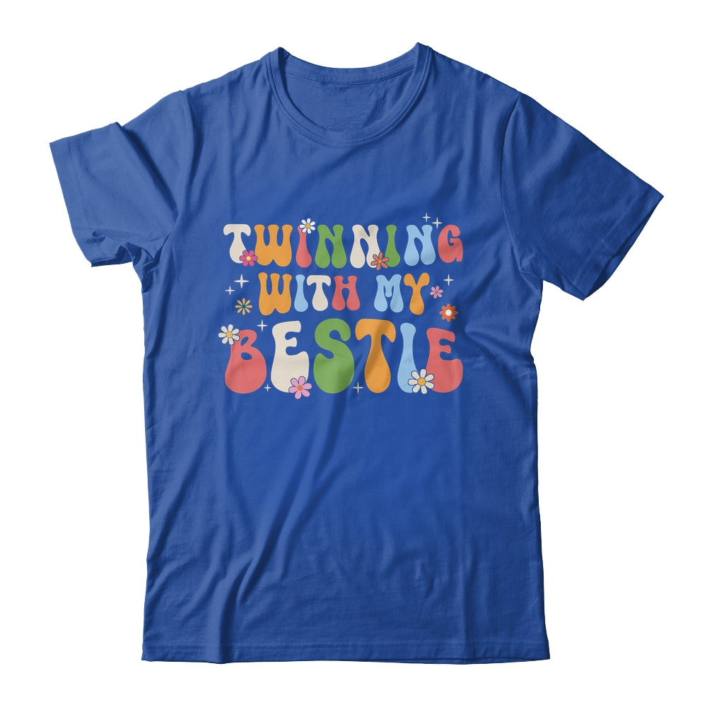 Friends Twinning With My Bestie Spirit Week Girls Groovy Shirt & Tank Top | teecentury