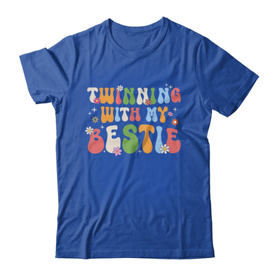 Friends Twinning With My Bestie Spirit Week Girls Groovy Shirt & Tank Top | teecentury