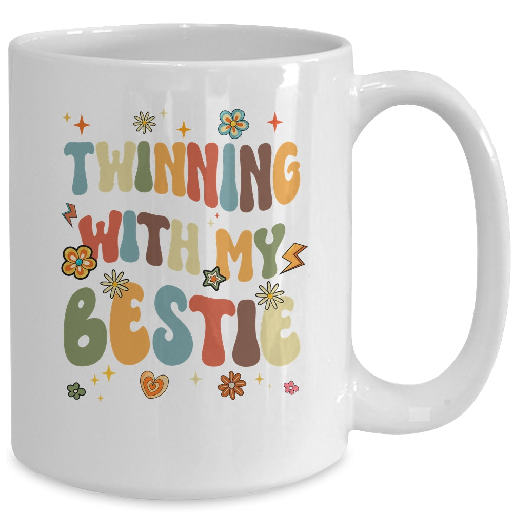 Friends Twinning With My Bestie Spirit Week Girls Twin Day Mug | teecentury