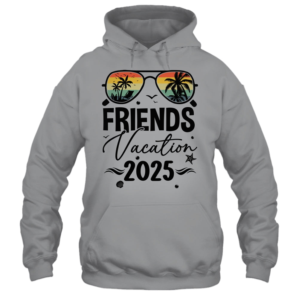 Friends Vacation 2025 Making Memories Together Girls Trip Shirt & Tank Top | teecentury
