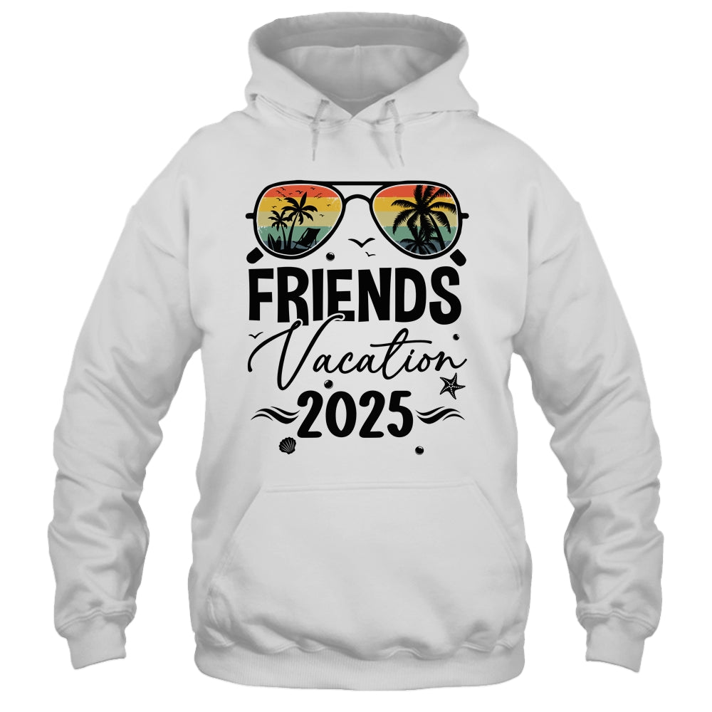 Friends Vacation 2025 Making Memories Together Girls Trip Shirt & Tank Top | teecentury