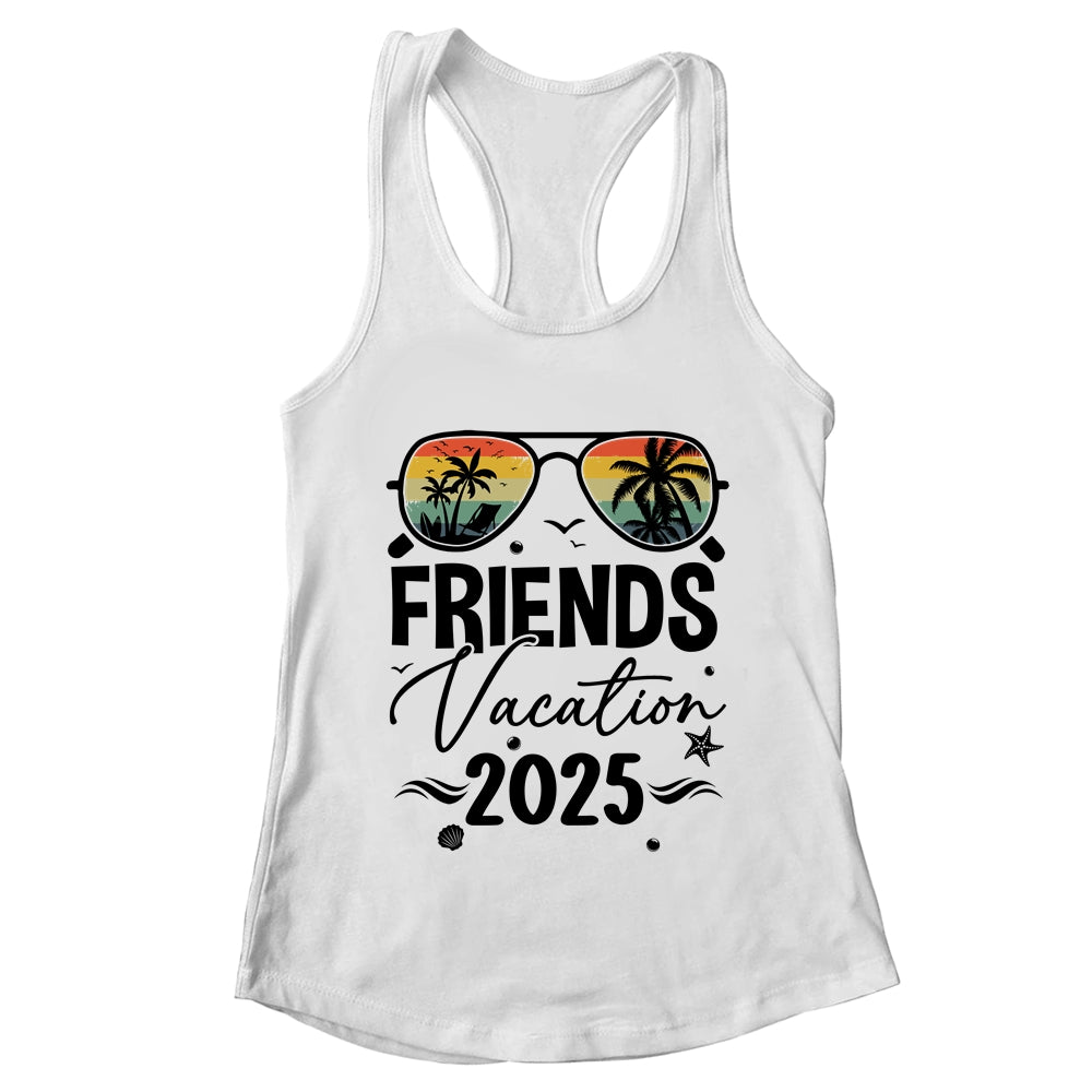 Friends Vacation 2025 Making Memories Together Girls Trip Shirt & Tank Top | teecentury