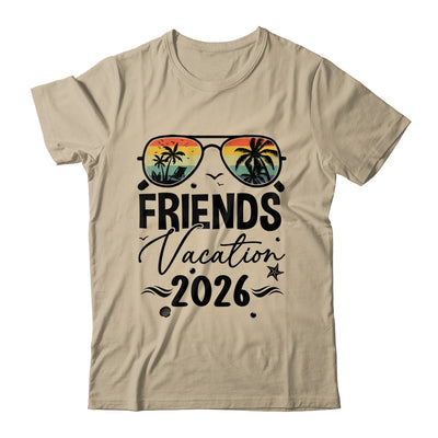 Friends Vacation 2026 Matching Memories Together Girls Trip Shirt & Tank Top | teecentury