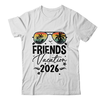 Friends Vacation 2026 Matching Memories Together Girls Trip Shirt & Tank Top | teecentury