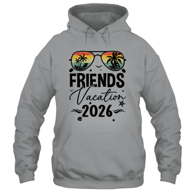 Friends Vacation 2026 Matching Memories Together Girls Trip Shirt & Tank Top | teecentury