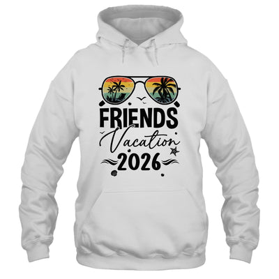 Friends Vacation 2026 Matching Memories Together Girls Trip Shirt & Tank Top | teecentury