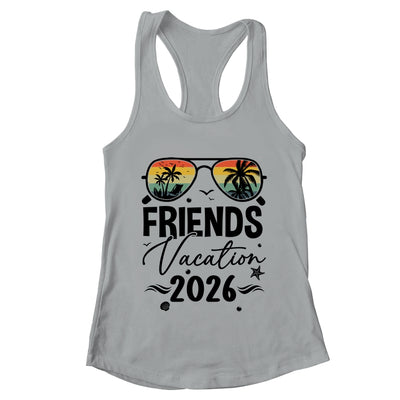 Friends Vacation 2026 Matching Memories Together Girls Trip Shirt & Tank Top | teecentury