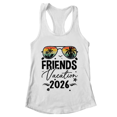 Friends Vacation 2026 Matching Memories Together Girls Trip Shirt & Tank Top | teecentury