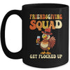 Friendsgiving Squad Get Flocked Up Thanksgiving Mug | teecentury