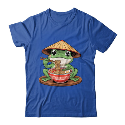 Frog Eating Ramen Kawaii Retro Japanese Noodles Anime Lovers Shirt & Hoodie | teecentury