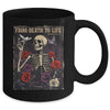 From Death To Life Christian Bible Vintage Gothic Skeleton Mug | teecentury