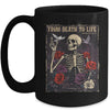 From Death To Life Christian Bible Vintage Gothic Skeleton Mug | teecentury