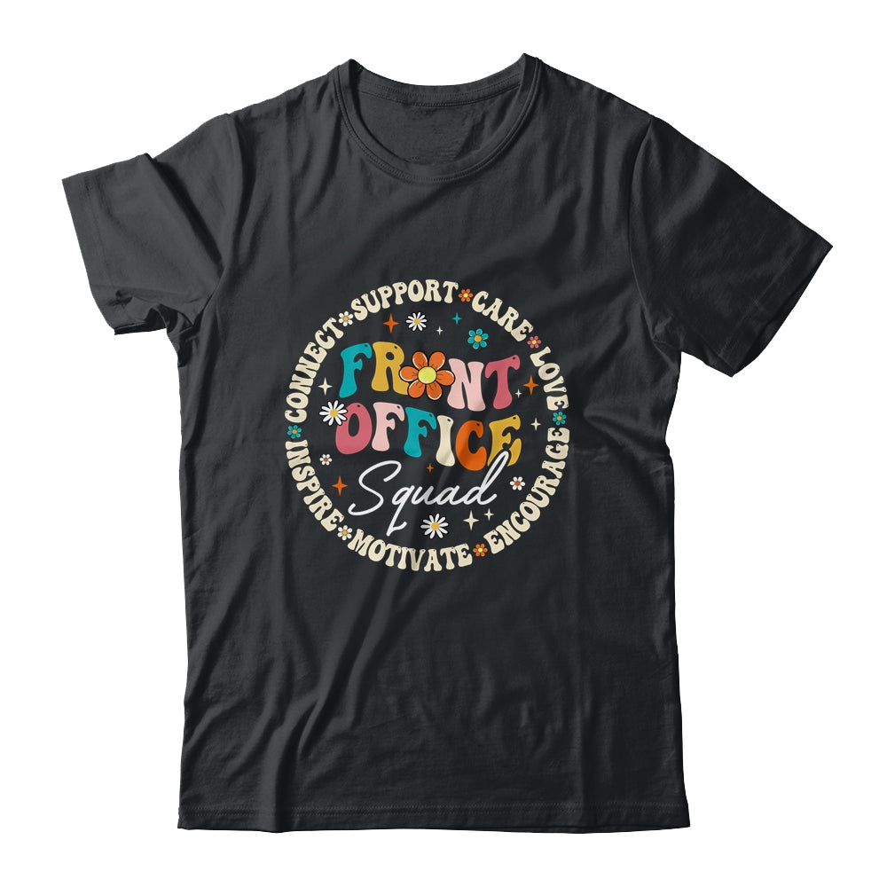 Front Office Squad School Secretary Front Office Crew Groovy Shirt & Tank Top | teecentury