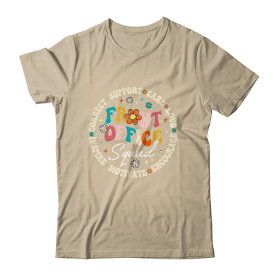 Front Office Squad School Secretary Front Office Crew Groovy Shirt & Tank Top | teecentury