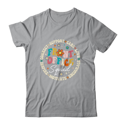Front Office Squad School Secretary Front Office Crew Groovy Shirt & Tank Top | teecentury