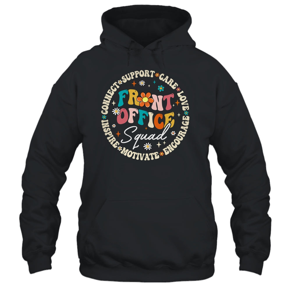 Front Office Squad School Secretary Front Office Crew Groovy Shirt & Tank Top | teecentury