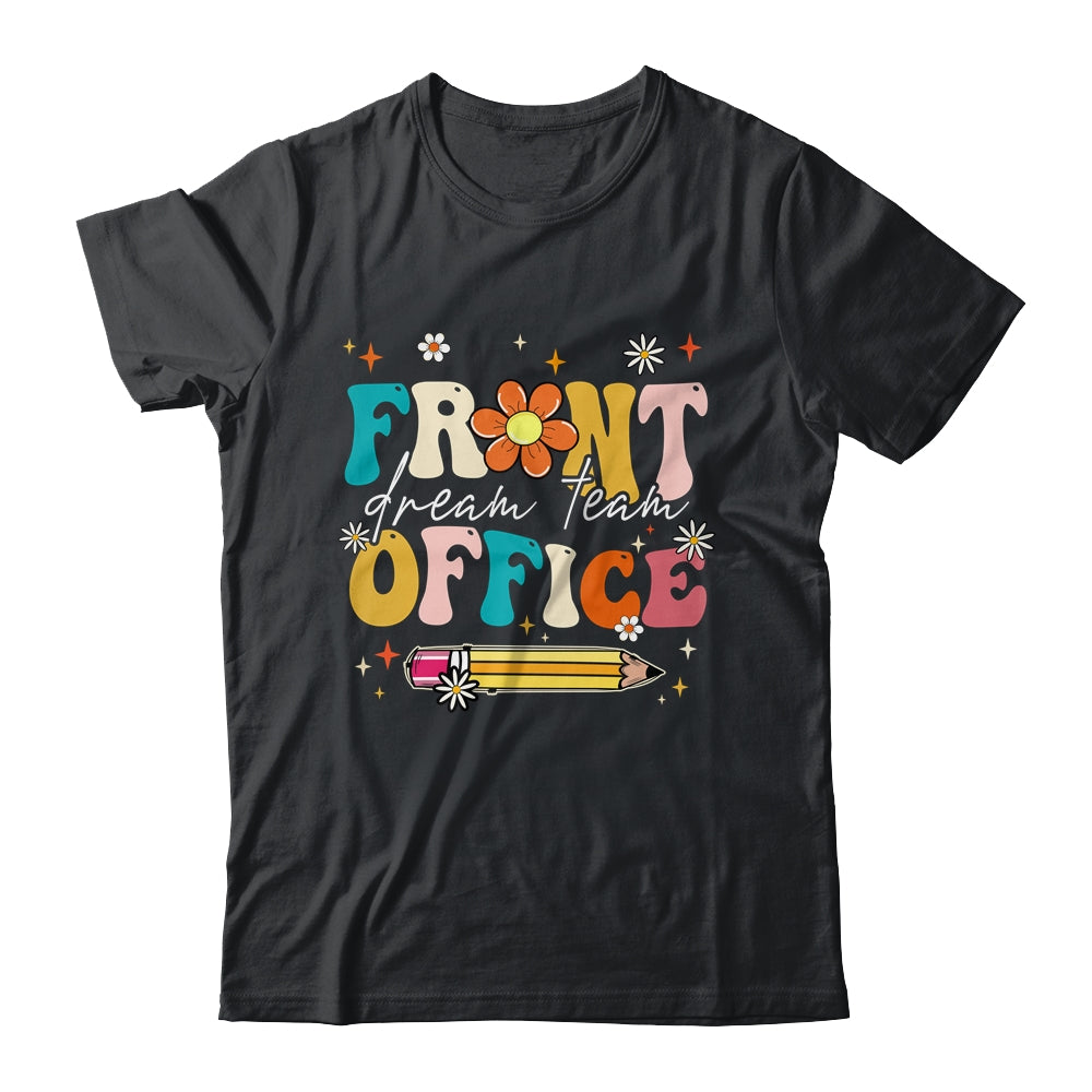 Front Office Squad Team For Administrative Assistants Groovy Shirt & Hoodie | teecentury