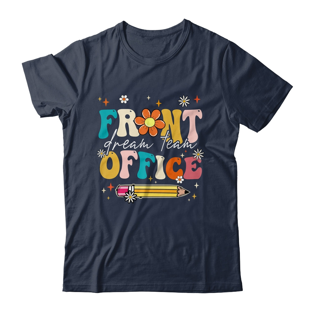 Front Office Squad Team For Administrative Assistants Groovy Shirt & Hoodie | teecentury