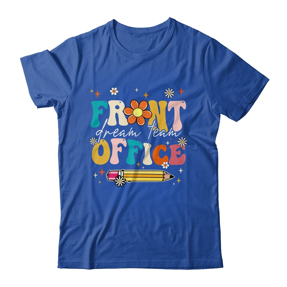 Front Office Squad Team For Administrative Assistants Groovy Shirt & Hoodie | teecentury