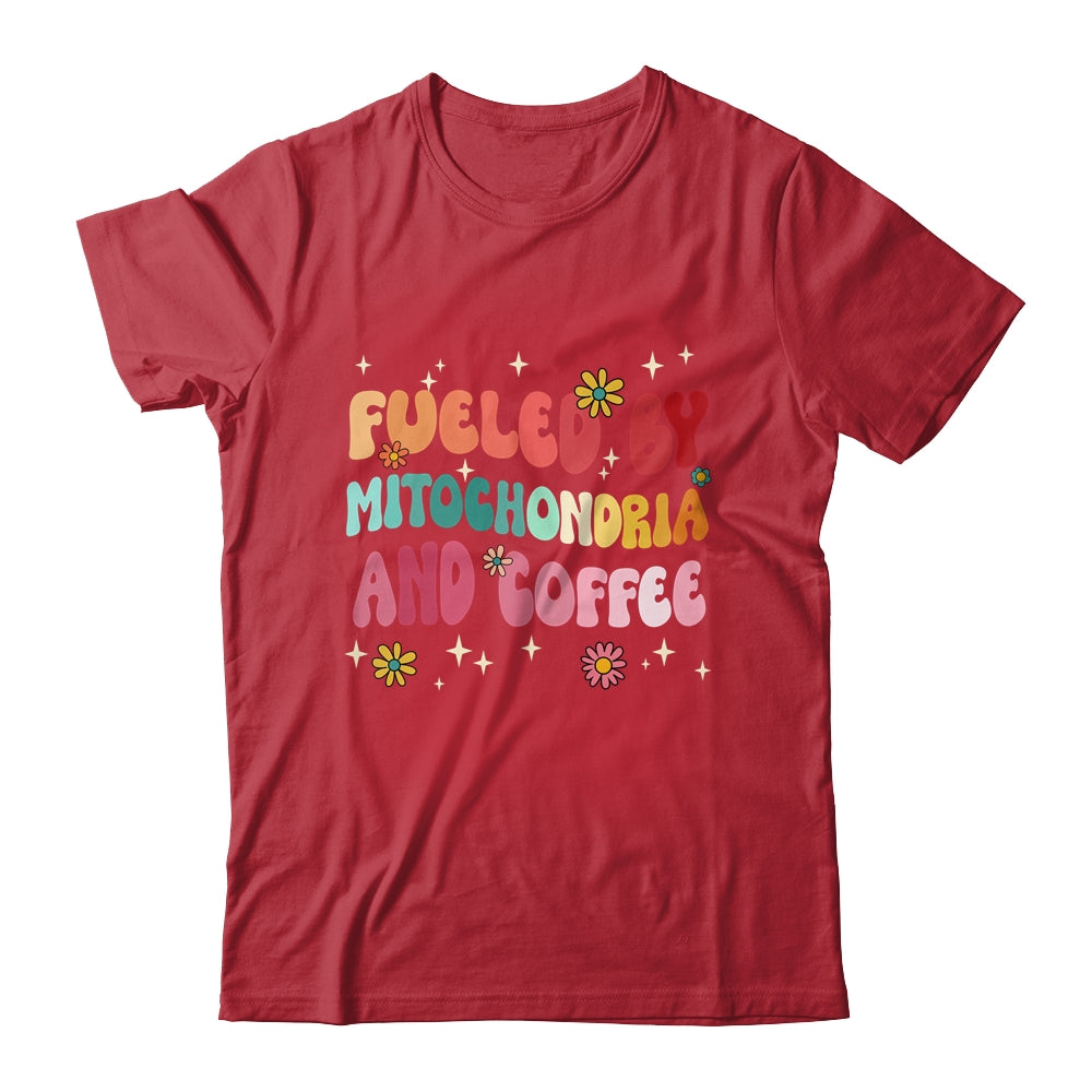 Fueled By Mitochondria And Coffee Funny Biology Humor Shirt & Hoodie | teecentury