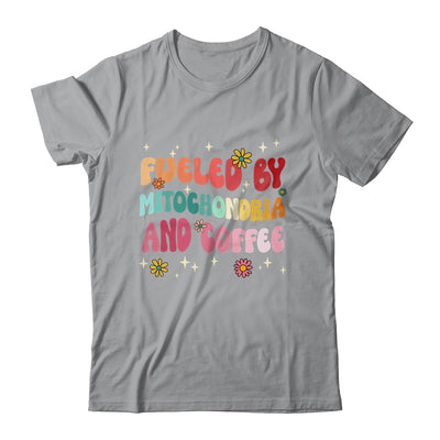 Fueled By Mitochondria And Coffee Funny Biology Humor Shirt & Hoodie | teecentury