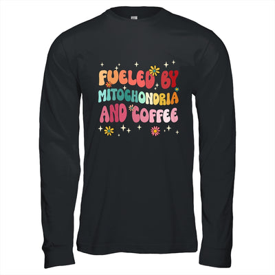 Fueled By Mitochondria And Coffee Funny Biology Humor Shirt & Hoodie | teecentury
