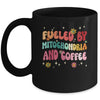 Fueled By Mitochondria And Coffee Funny Biology Humor Mug | teecentury