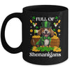 Full Of Shenanigans Beagle St Patrick's Day Dog Mug | teecentury
