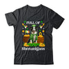 Full Of Shenanigans Border Collie St Patrick's Day Dog Shirt & Tank Top | teecentury