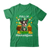 Full Of Shenanigans Boston Terrier St Patrick's Day Dog Shirt & Tank Top | teecentury
