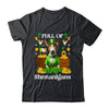 Full Of Shenanigans Bull Terrier St Patrick's Day Dog Shirt & Tank Top | teecentury