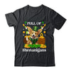 Full Of Shenanigans Corgi St Patrick's Day Dog Shirt & Tank Top | teecentury