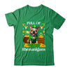 Full Of Shenanigans French Bulldog St Patrick's Day Dog Shirt & Tank Top | teecentury