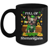 Full Of Shenanigans French Bulldog St Patrick's Day Dog Mug | teecentury