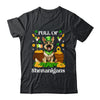 Full Of Shenanigans German Shepherd St Patrick's Day Dog Shirt & Tank Top | teecentury